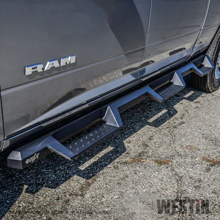 Westin Automotive 19-C RAM 2500/3500 CREW CAB 6.5FT DRILLING REQUIRED HDX DROP W2W NERF BAR TEXTUR 56-534785